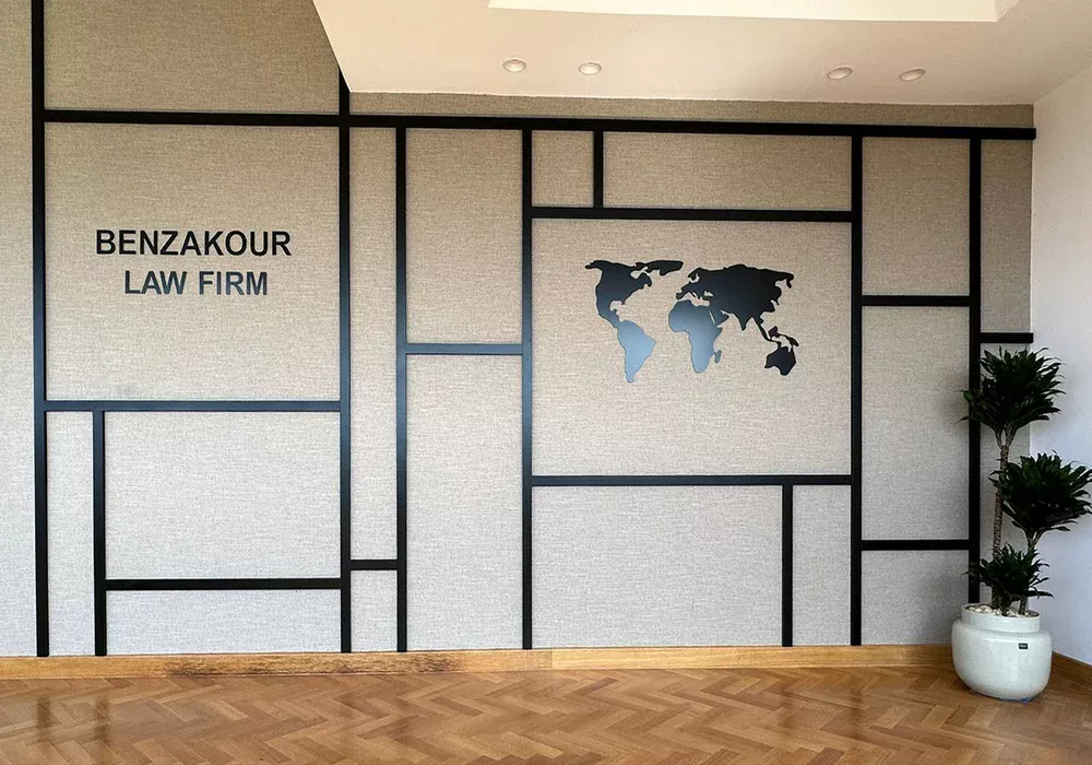 Corporate lawyer in Morocco reviewing company documents